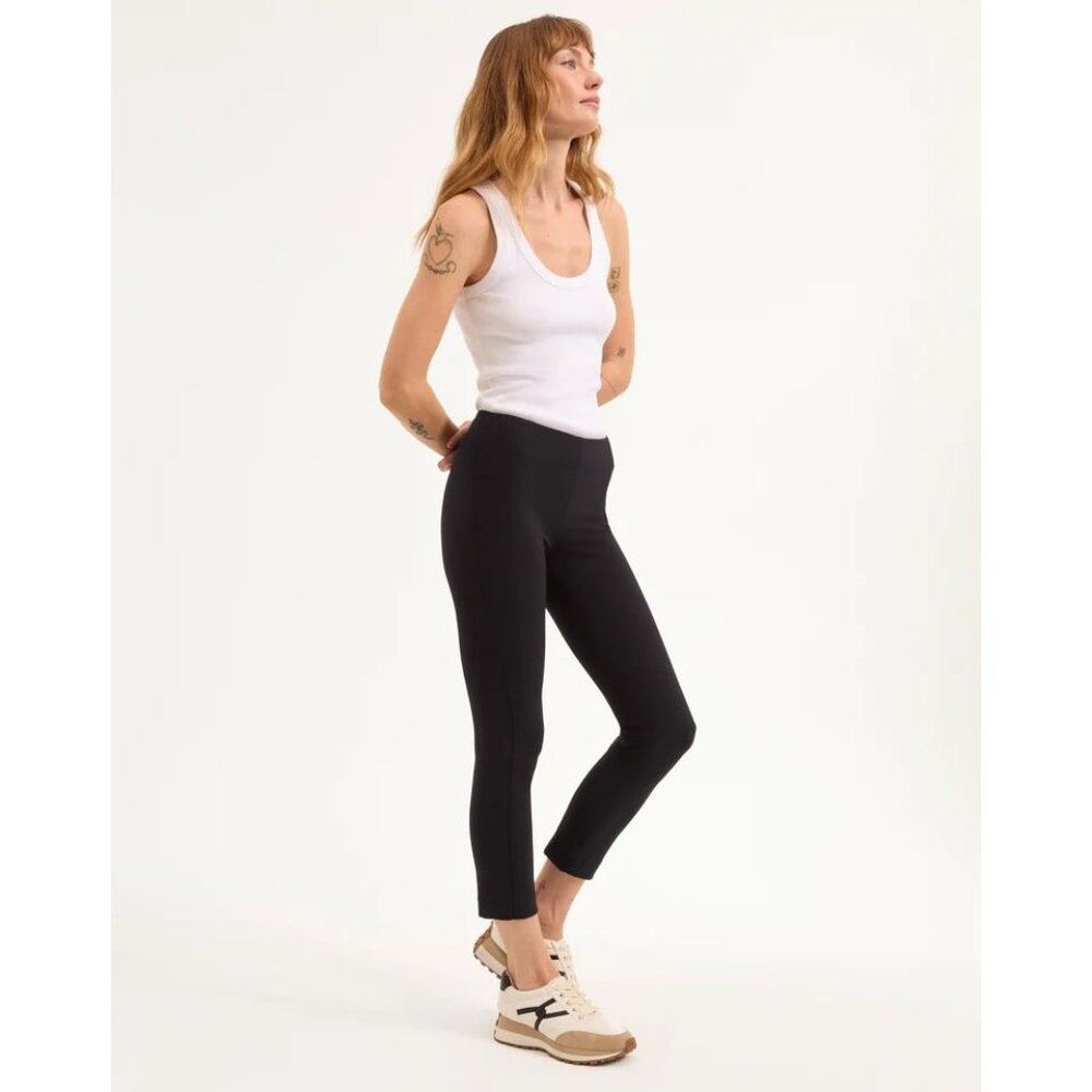 Veronica Beard Scuba Slim-Fit Navy High-Rise Cropped Pant size 2 - Picture 7 of 9